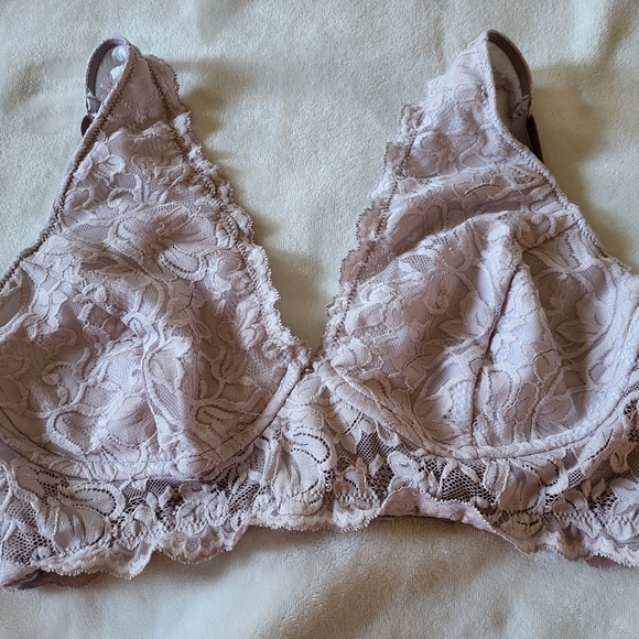 Lace Women's Intimate Bra - Light Pink - Picture 7 of 7